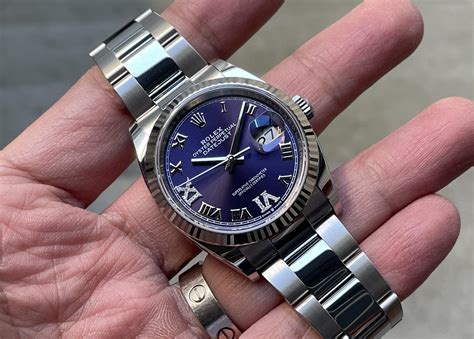 rolex aubergine dial review|Rolex Datejust 31 Review: Comprehensive Buying Guide .